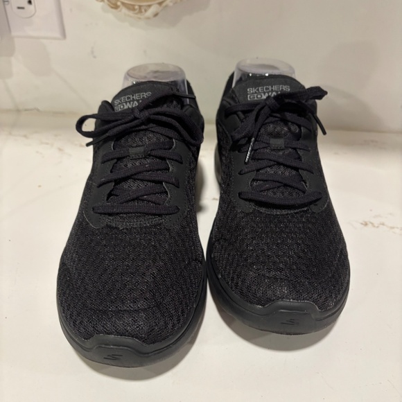 Skechers Womens Performance Go Walk 4 Shoes Training Running Size 9.5 Black - Picture 3 of 10